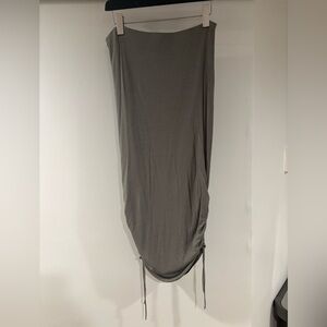 Ripe ribbed maternity skirt size L